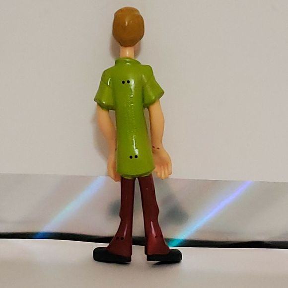 Scooby Doo "Shaggy", flexible arms/legs,  Burger King, Vintage 2000, good shape - Picture 2 of 5